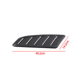 Automotive ABS Cooling Hood air Intake Panel Car Universal Hood Vents for Cooling